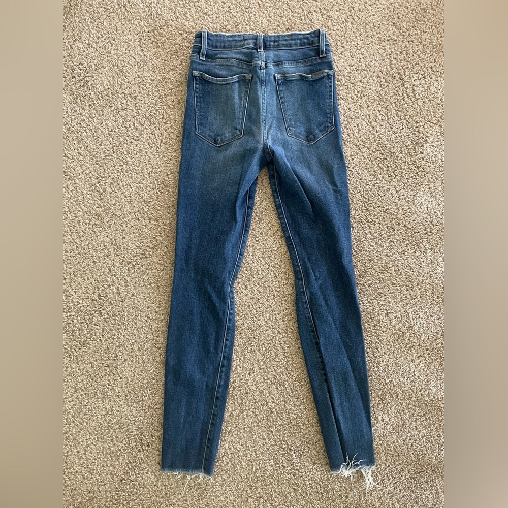 JOE’S brand skinny jeans, frayed hem, gently used/ perfect condition
